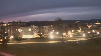 Weather camera view of Shippensburg Univ Of Pennsylvania.