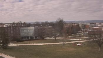 Weather camera view of Shippensburg Univ Of Pennsylvania.