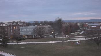 Weather camera view of Shippensburg Univ Of Pennsylvania.
