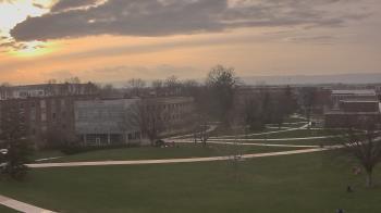 Weather camera view of Shippensburg Univ Of Pennsylvania.