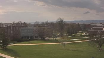 Weather camera view of Shippensburg Univ Of Pennsylvania.