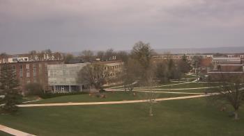 Weather camera view of Shippensburg Univ Of Pennsylvania.
