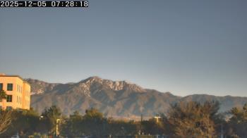 Weather camera view of San Bernardino CA.