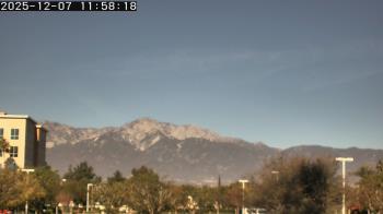 Weather camera view of San Bernardino CA.