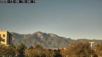 Weather camera view of San Bernardino CA.