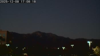 Weather camera view of San Bernardino CA.