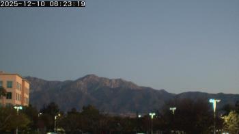 Weather camera view of San Bernardino CA.