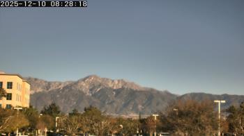 Weather camera view of San Bernardino CA.