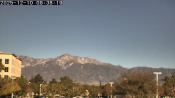 Weather camera view of San Bernardino CA.
