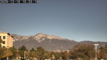 Weather camera view of San Bernardino CA.
