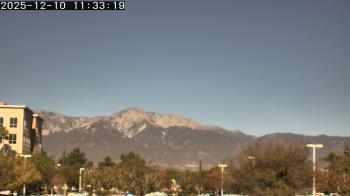 Weather camera view of San Bernardino CA.
