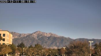 Weather camera view of San Bernardino CA.
