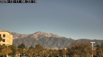 Weather camera view of San Bernardino CA.