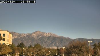 Weather camera view of San Bernardino CA.