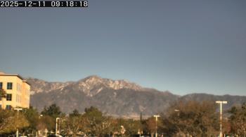Weather camera view of San Bernardino CA.