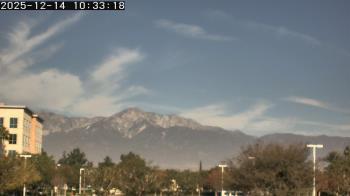 Weather camera view of San Bernardino CA.