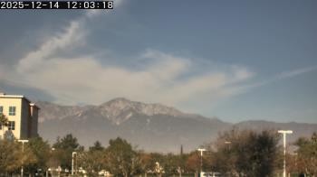 Weather camera view of San Bernardino CA.