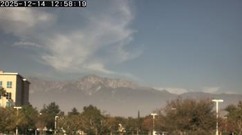 Weather camera view of San Bernardino CA.