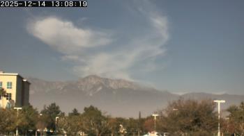 Weather camera view of San Bernardino CA.