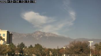 Weather camera view of San Bernardino CA.