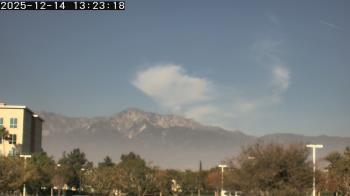 Weather camera view of San Bernardino CA.