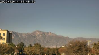 Weather camera view of San Bernardino CA.