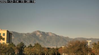 Weather camera view of San Bernardino CA.