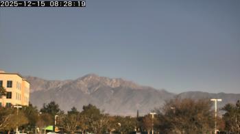 Weather camera view of San Bernardino CA.