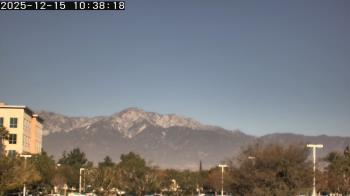 Weather camera view of San Bernardino CA.