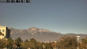 Weather camera view of San Bernardino CA.
