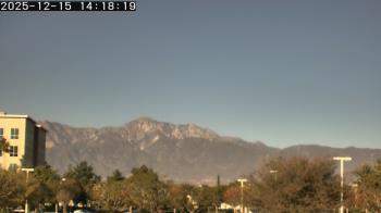 Weather camera view of San Bernardino CA.