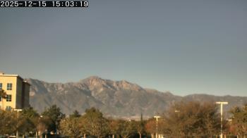 Weather camera view of San Bernardino CA.