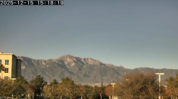 Weather camera view of San Bernardino CA.