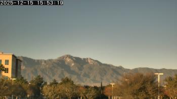 Weather camera view of San Bernardino CA.