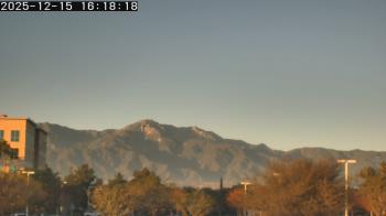 Weather camera view of San Bernardino CA.