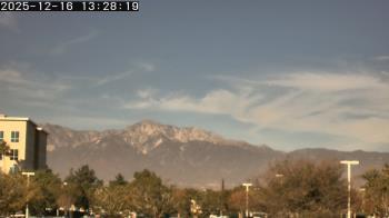 Weather camera view of San Bernardino CA.
