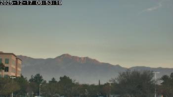 Weather camera view of San Bernardino CA.