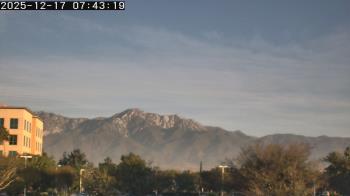 Weather camera view of San Bernardino CA.