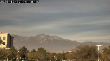 Weather camera view of San Bernardino CA.