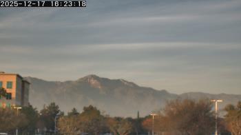 Weather camera view of San Bernardino CA.