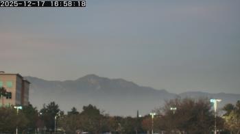 Weather camera view of San Bernardino CA.