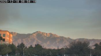Weather camera view of San Bernardino CA.
