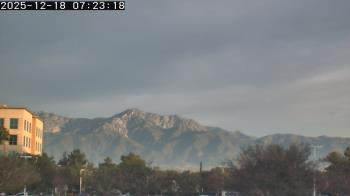 Weather camera view of San Bernardino CA.