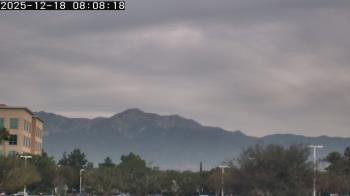Weather camera view of San Bernardino CA.