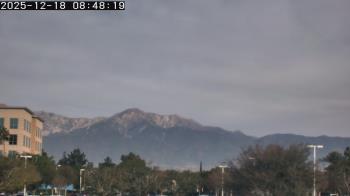Weather camera view of San Bernardino CA.