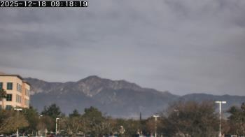 Weather camera view of San Bernardino CA.