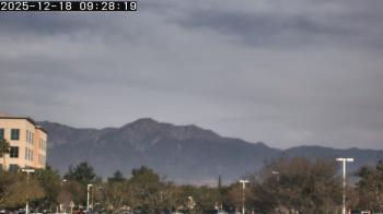 Weather camera view of San Bernardino CA.