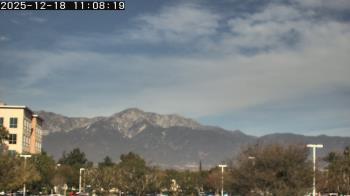 Weather camera view of San Bernardino CA.