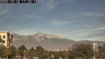 Weather camera view of San Bernardino CA.