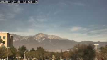 Weather camera view of San Bernardino CA.